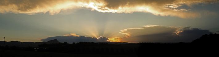 Dargle sunset